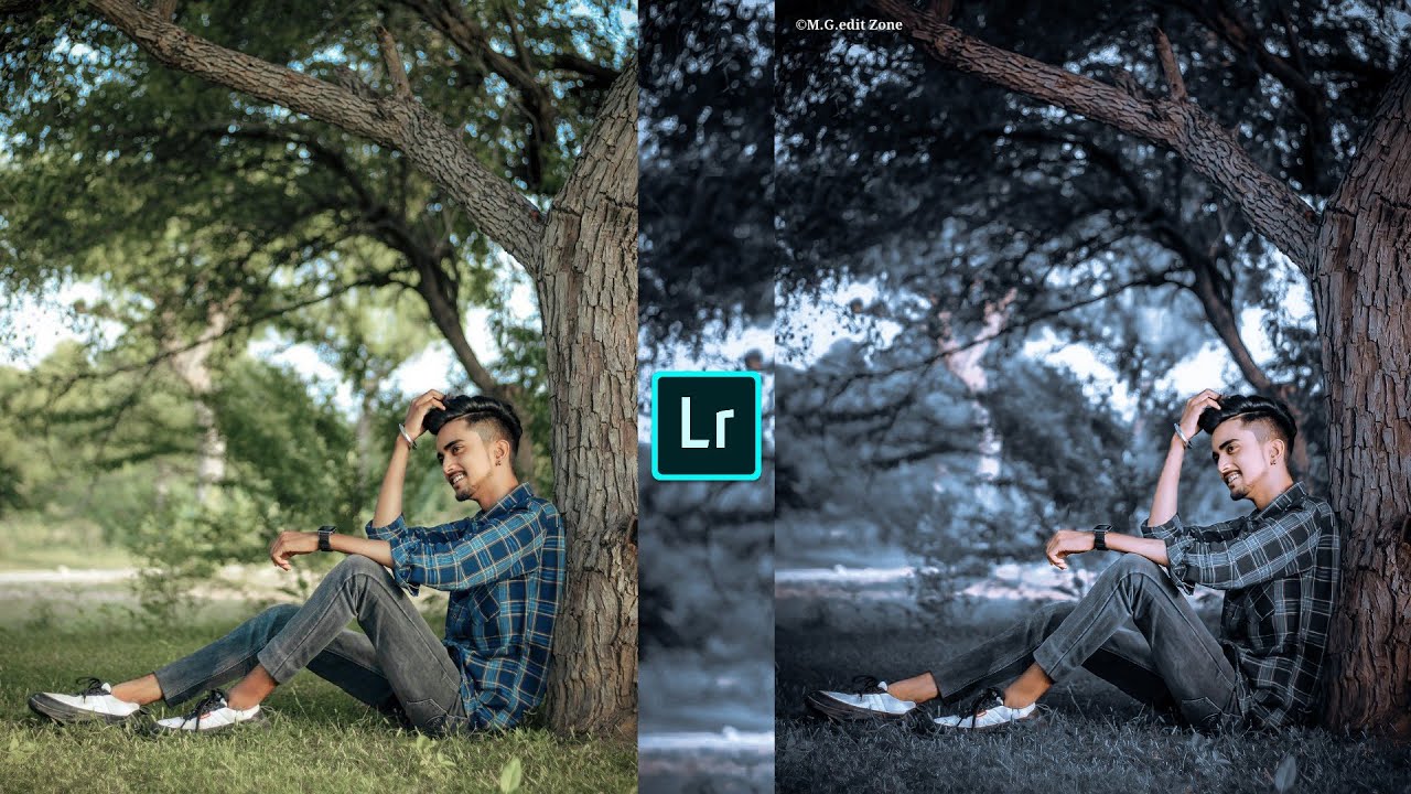 Dark grey effect lightroom preset free download