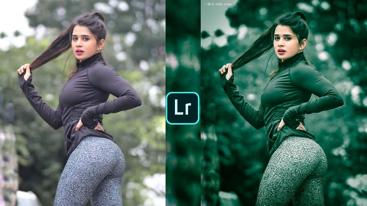 Lightroom dark green tone preset download