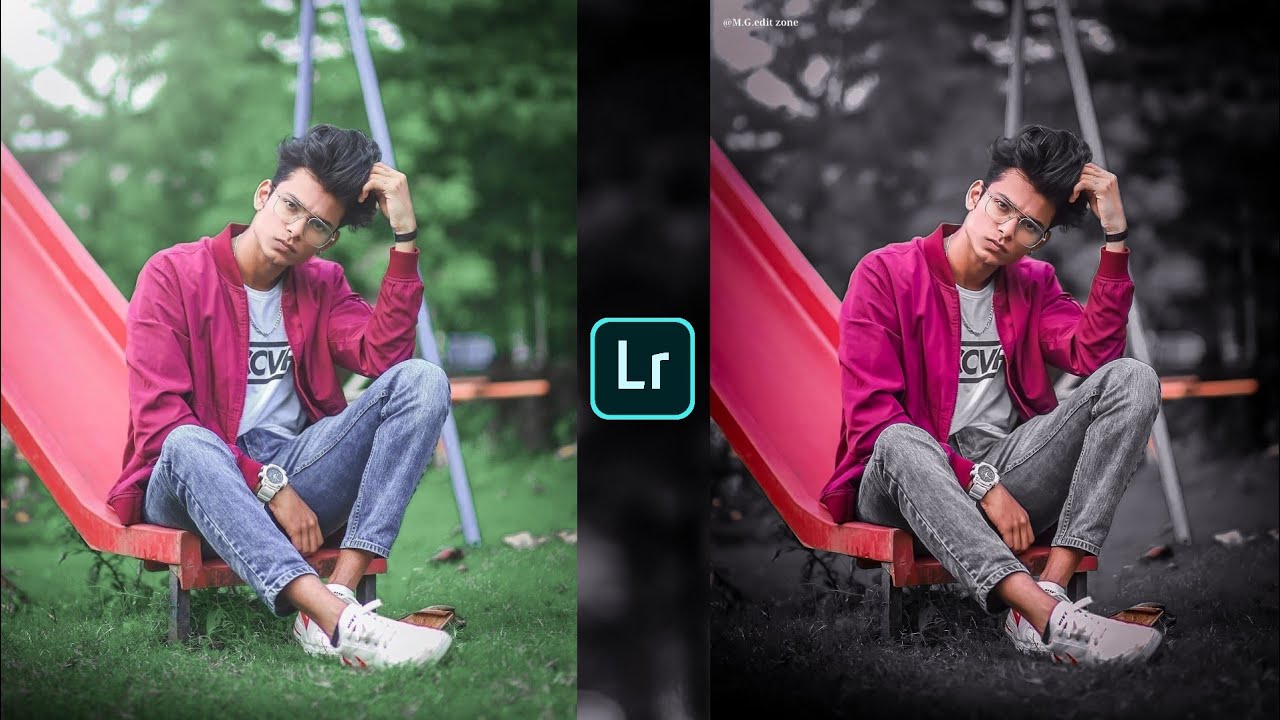 Urban black tone Lightroom photo editing preset download free