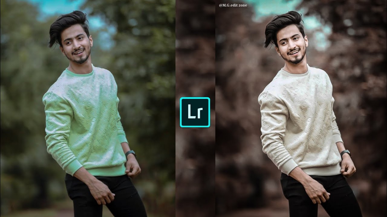 Dark Brown tone Lightroom photo editing preset download free