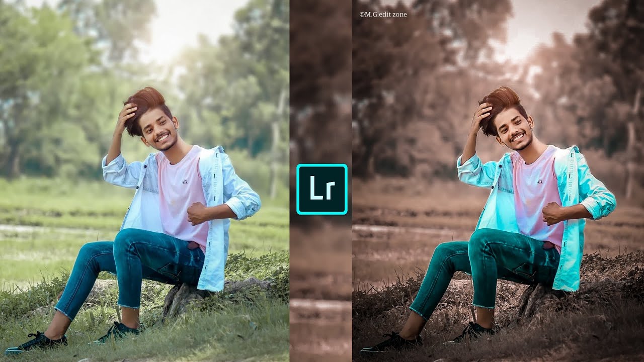 Lightroom Brown tone effect photo editing preset download free