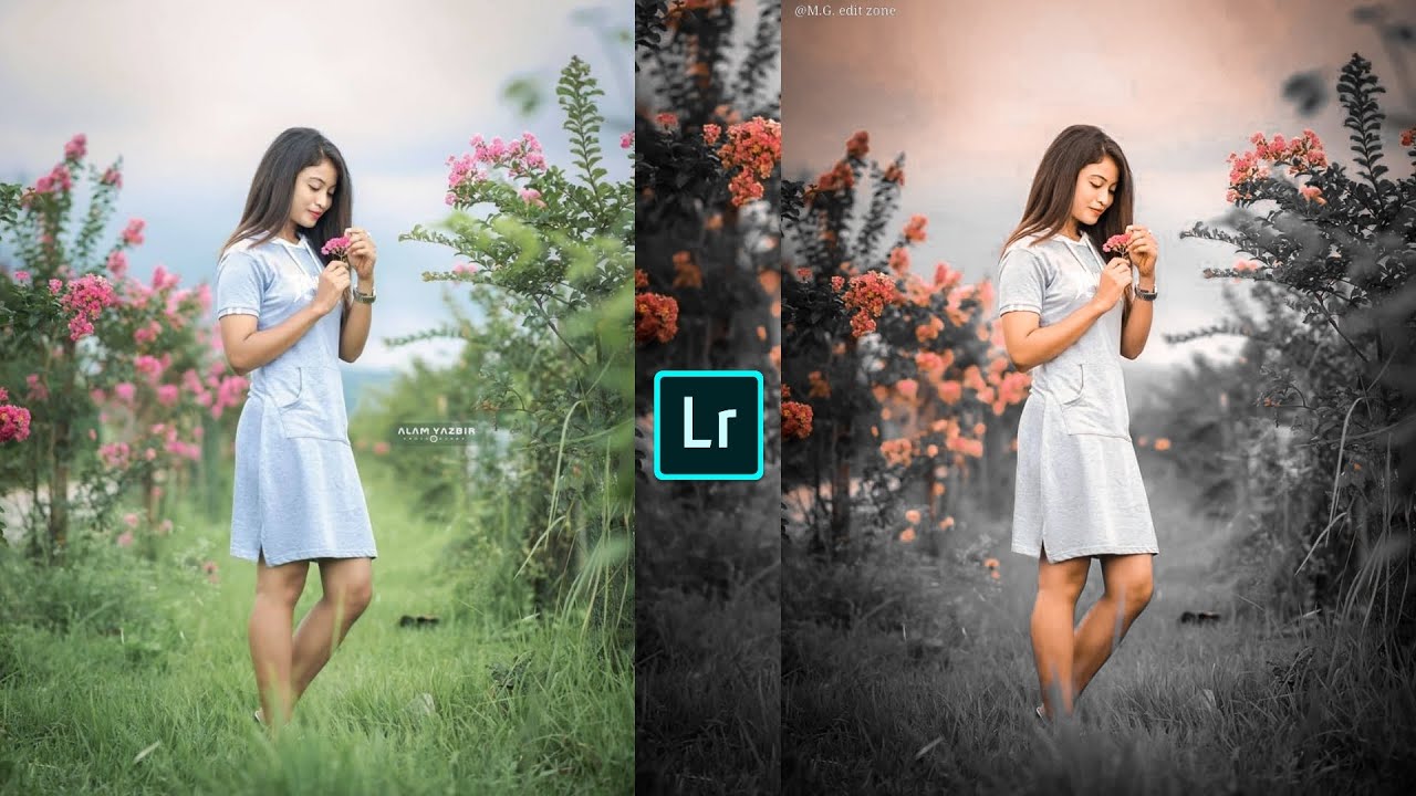 Black and orange tone Lightroom photo editing preset download free