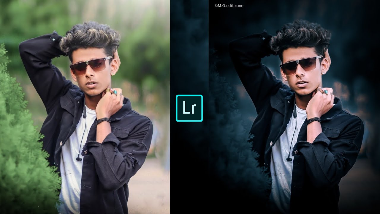 Dark tone Lightroom photo editing in mobile 2024 preset download free