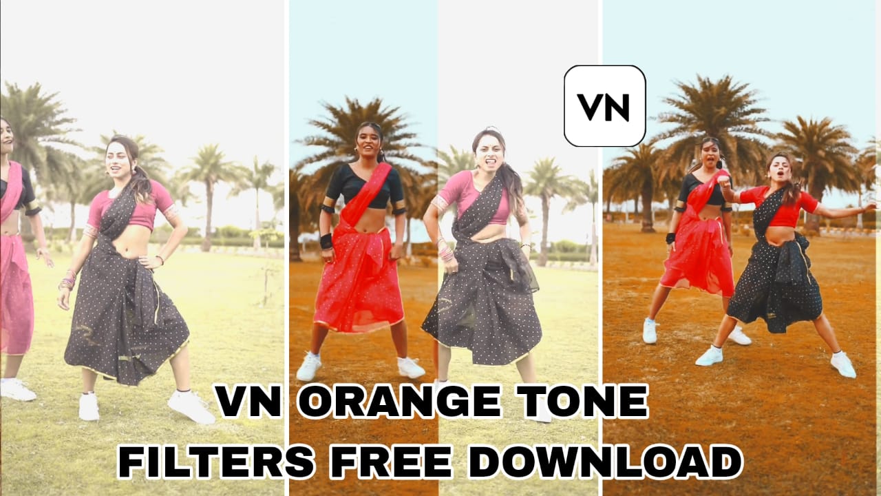 vn orange and brown tone filters 2024 free download