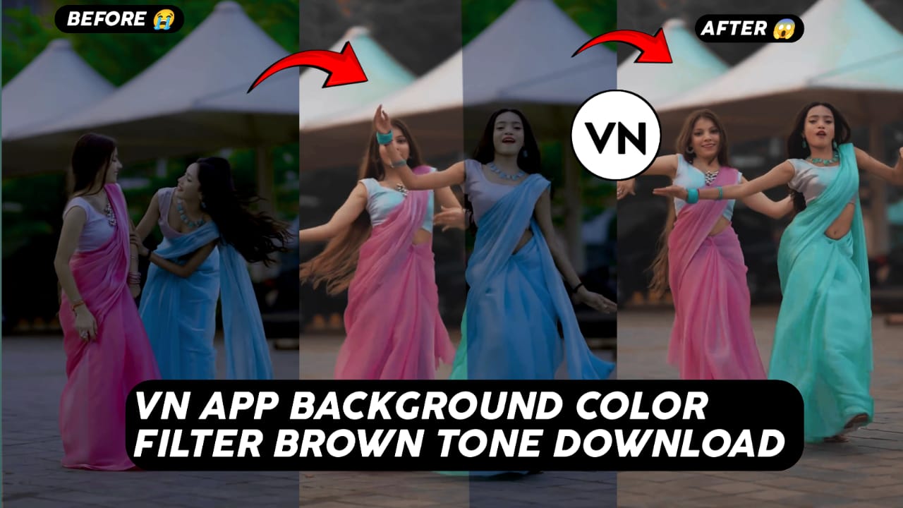 dark and teal effect vn video editor free filters download 2024