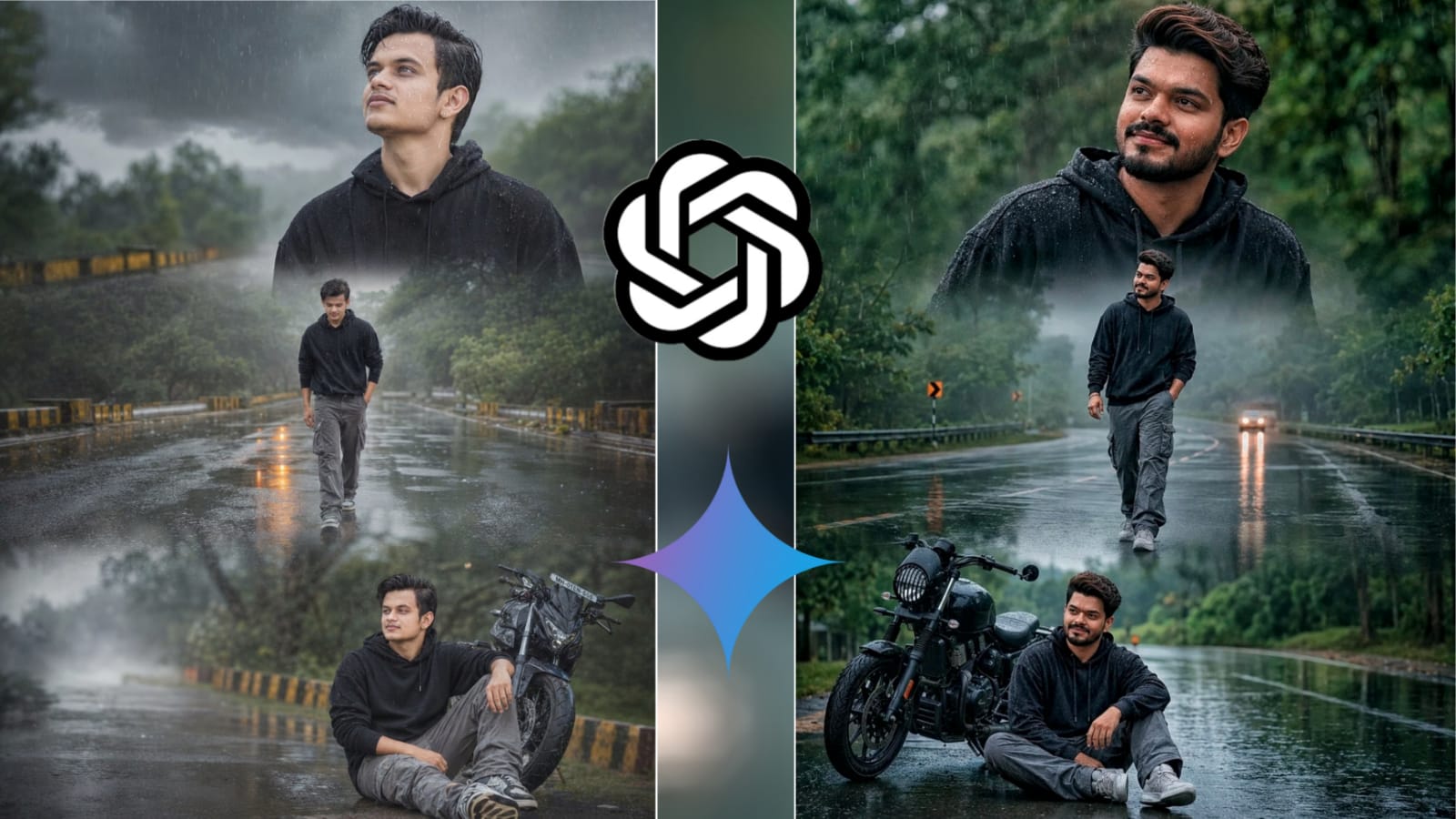How to Create Stunning Rainy Season & Monsoon Photo Edits Using ChatGPT and Google Gemini